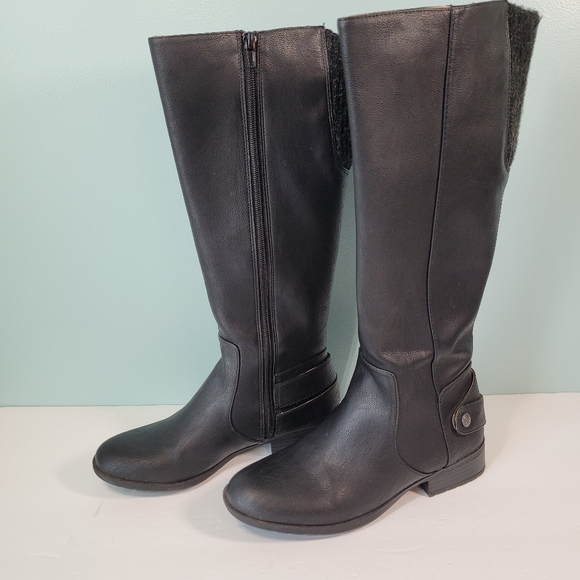 Life Stride X-Amy Riding Boots Black Women’s Size 6.5 Medium - Picture 1 of 11